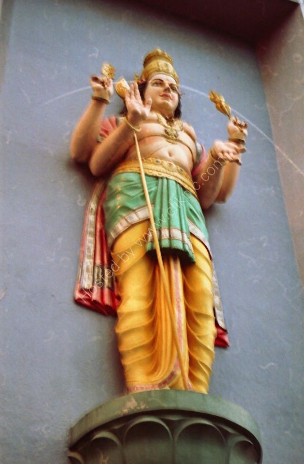 Deity in Indian Temple, Kuala Lumpur